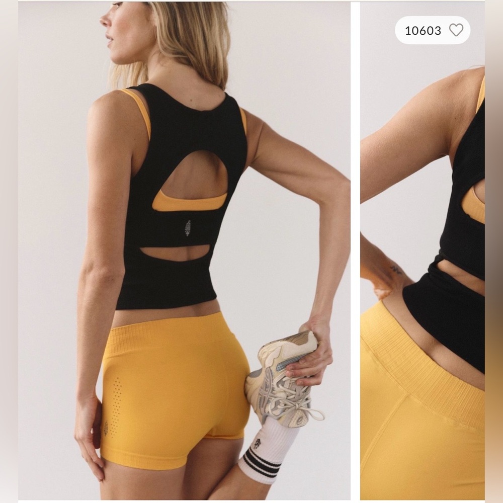 FP | Black Cut-Out Stretchy Cami